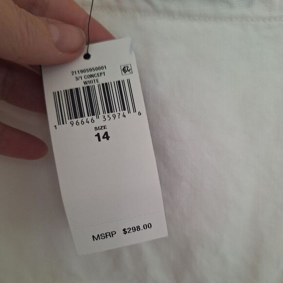 Polo Ralph Lauren Paneled Hemp Play suit Short Overalls Adjustable Pockets Sz 14 - Picture 6 of 10